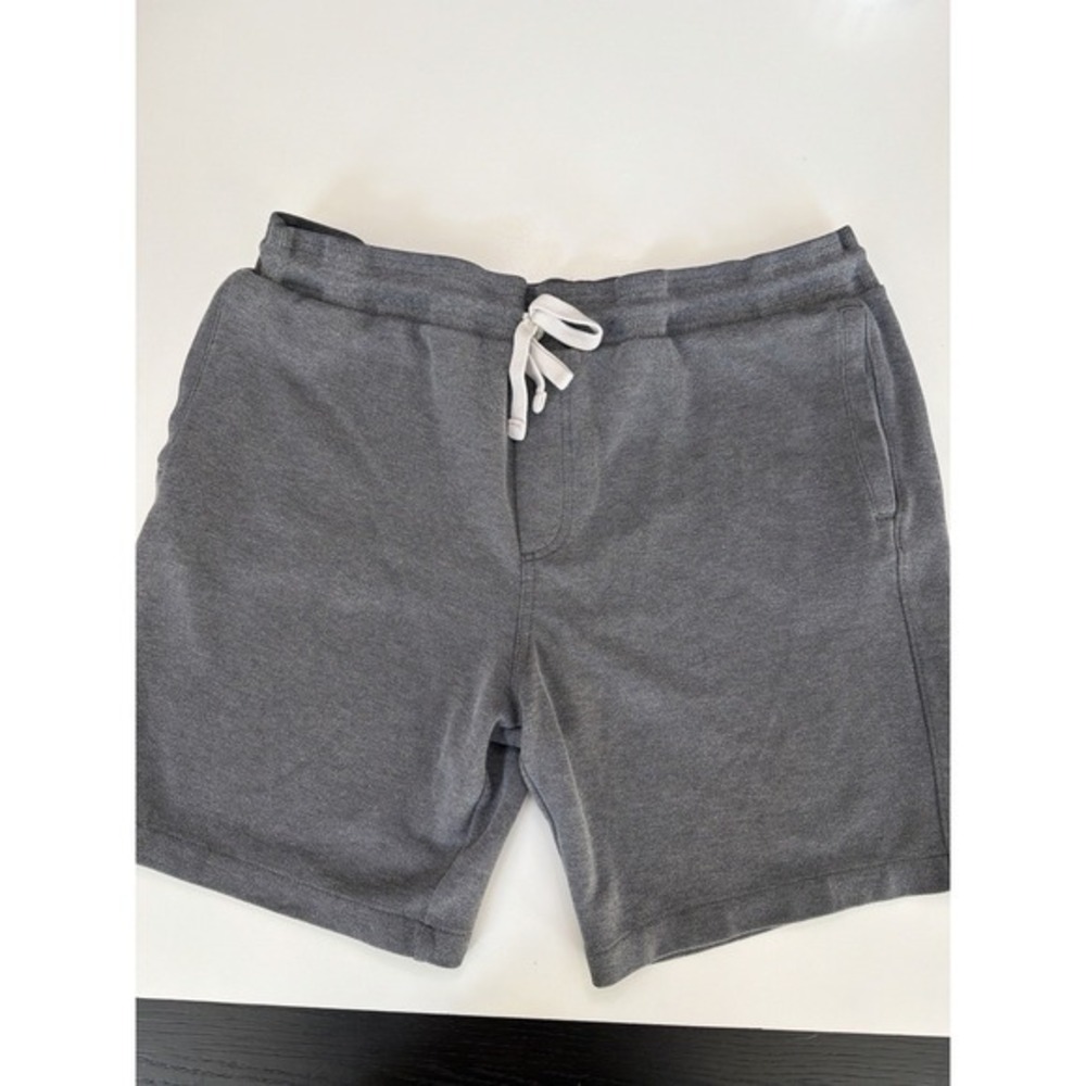 Goodfellow & Co Mens XL Gray‎ Knit Lounge Shorts Elastic Drawstring 8".   5090